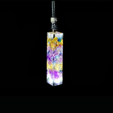 Natural Crystal Orgonite Energy Pendant-Your Soul Place